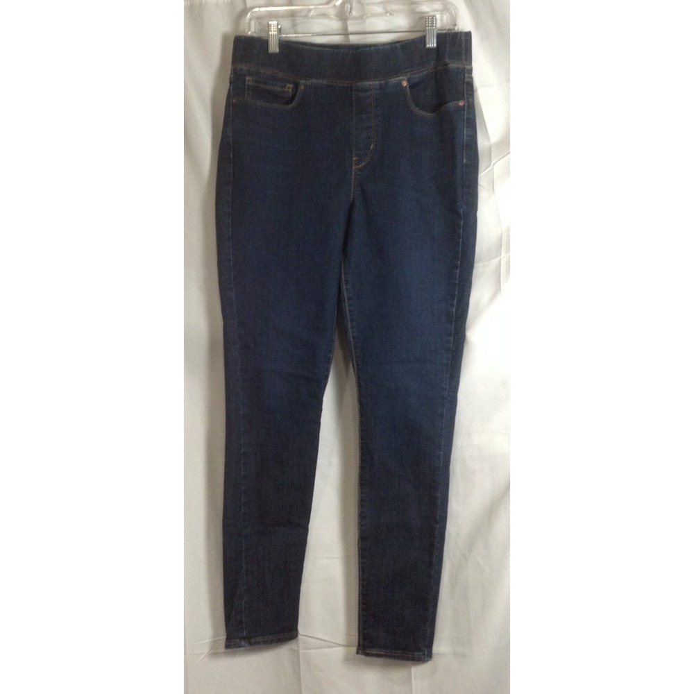 Levi Signature Shaping Pull-on Super Skinny Denim Stretch Blue Jeans Size 10
